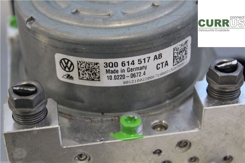 VW PASSAT  15-19 ABS Hydraulic unit 3Q0614517AB 2,0 TDI