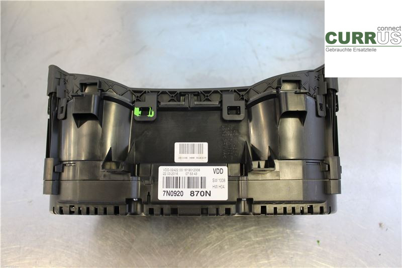 VW SHARAN      11- Instrumentkam 7N0920870NX 2,0 TDI