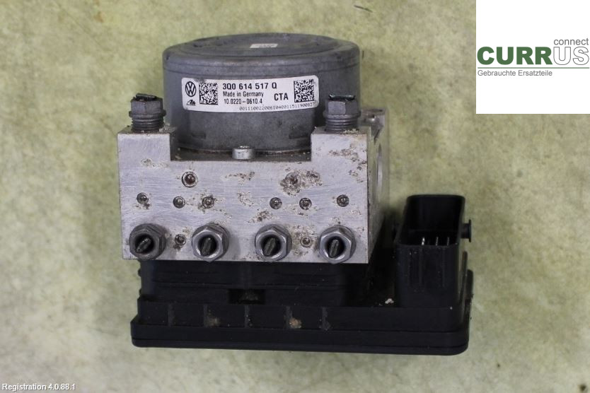 AUDI A3/S3 8V  13-20 ABS Hydraulic unit 3Q0 614 517 AF BEF 1,4 TCNG