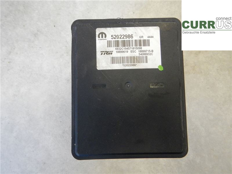 JEEP RENEGADE ABS Hydraulic unit 71777672 1.4 MultiAir