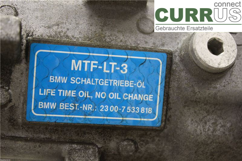 BMW 5 E60/61 Sed/Tou 02-10 Gearbox (6-speed) 23007626310 2,5I