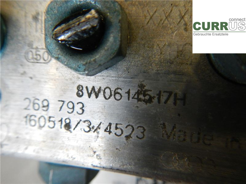 AUDI A4/S4  B9 16-19 ABS-Hydraulikeinheit 8W0614517H 2,0 TDI