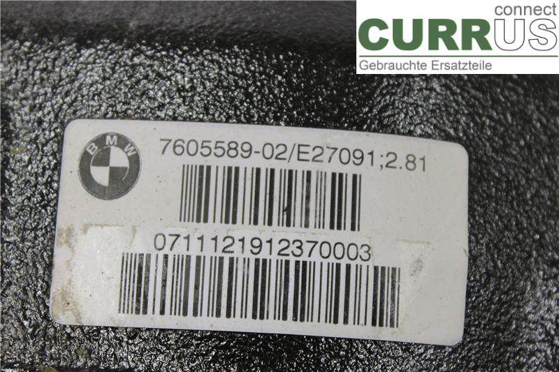 BMW 3 F30/F31/F80    12-19 Differential 33108485723 2,0d