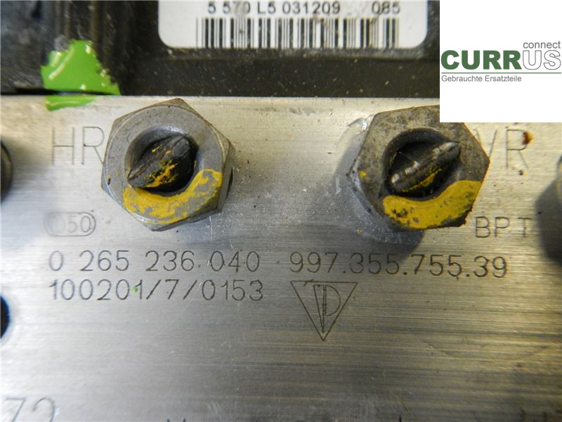 PORSCHE 911 64- Unité hydraulique ABS 3,8