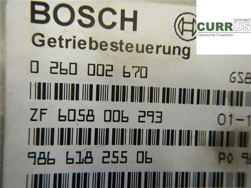 PORSCHE BOXSTER 96- Styreenhedens gearkasse 98661825506 2,7