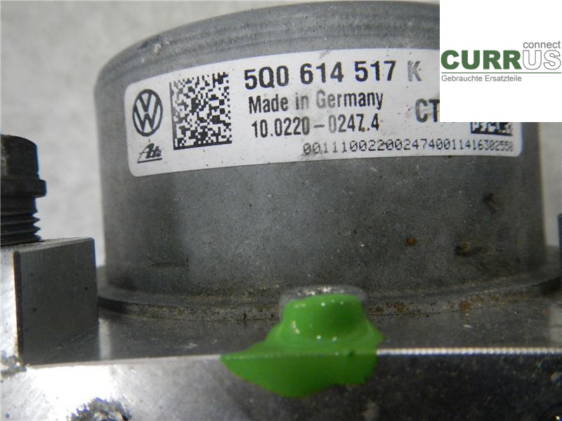 AUDI A3/S3 8V  13-20 ABS Hydraulic unit 5Q0614517K 1,2 TFSI
