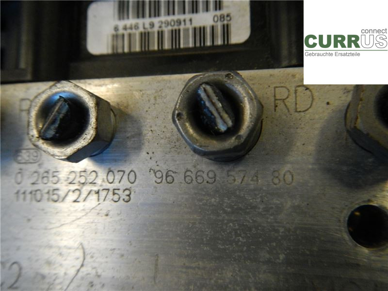 PEUGEOT 308 08-13 ABS Hydraulic unit  1,6 HDI