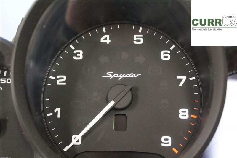 PORSCHE BOXSTER 96- Instrument cluster / comb 98164121300 3,8 SPYDER