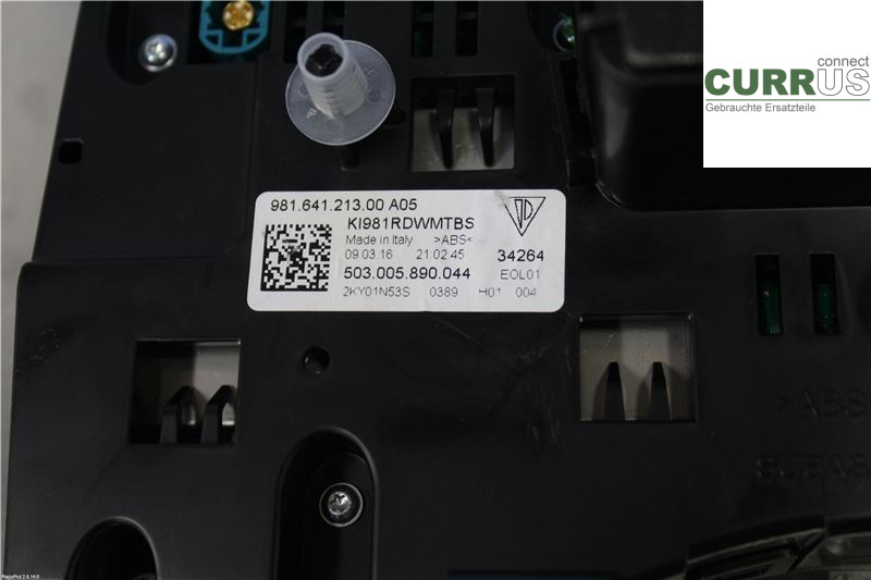 PORSCHE BOXSTER 96- Instrument cluster / comb 98164121300 3,8 SPYDER