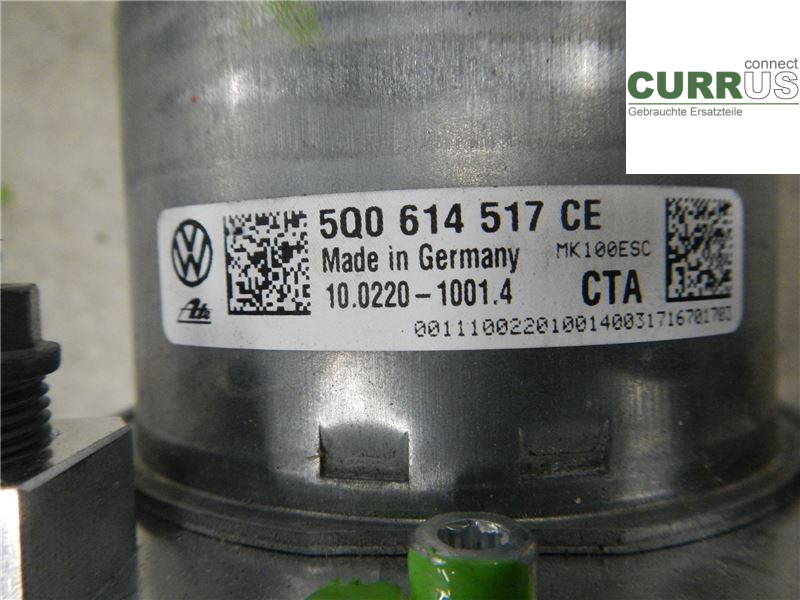 VW GOLF / E-GOLF VII   13-20 ABS Hydraulic unit 5Q0614517CE 1,0 TSI
