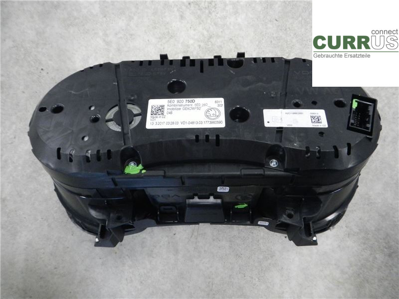 SKODA OCTAVIA  13-20 Instrumentenkombination 5E0920750D 1,0 TSI
