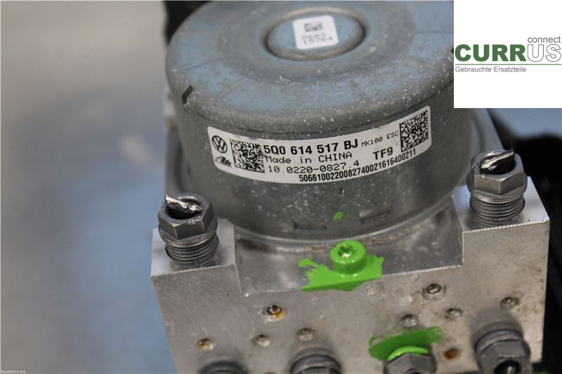 VW GOLF / E-GOLF VII   13-20 Unité hydraulique ABS 5Q0614517BJ 1,2 TSI