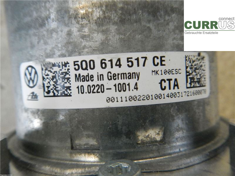 VW GOLF / E-GOLF VII   13-20 ABS Hydraulic unit 5Q0614517CE 1,4 TSI