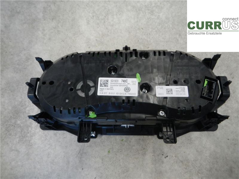 VW GOLF / E-GOLF VII   13-20 Instrument cluster / comb 5G1920740C 1,0 TSI