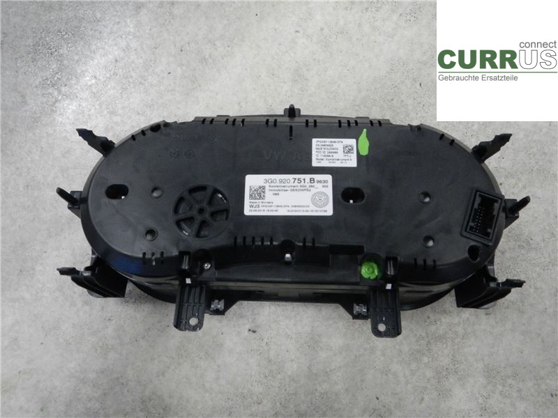 VW PASSAT  15-19 Instrument cluster / comb 3G0920751B 2,0 TDI