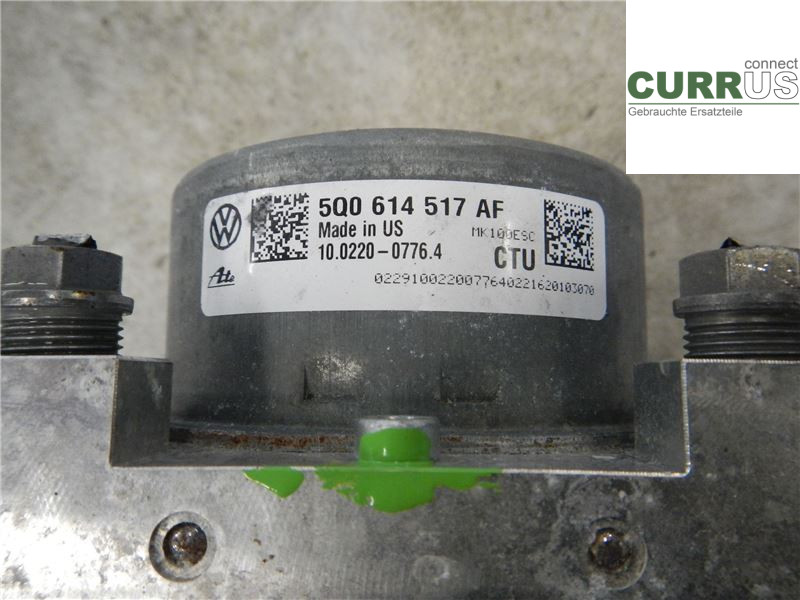 SKODA OCTAVIA  13-20 Hydrauliczna jednostka ABS 5Q0614517AF 1,0 TFSI