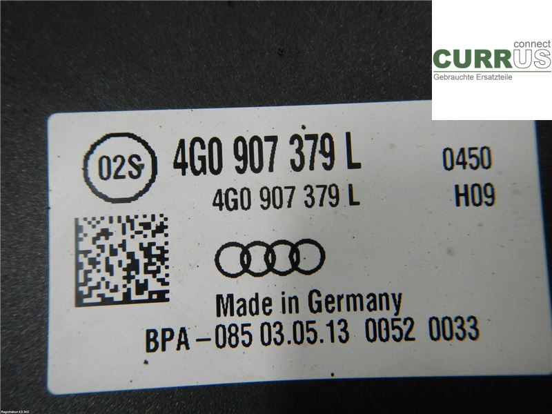 AUDI A6/S6 4G   11-18 ABS hydraulisk enhed 4G0614517AA 3,0 TDI