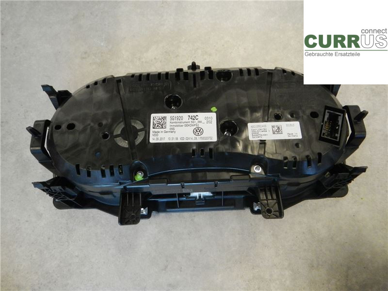 VW GOLF / E-GOLF VII   13-20 Instrument cluster / comb 5G1920742C CPWA