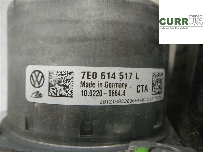 VW CADDY  16-20 ABS Hydraulic unit 7E0614517L DFSD