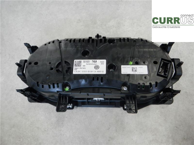 VW GOLF / E-GOLF VII   13-20 Instrument cluster / comb 5G1920740A CYVB