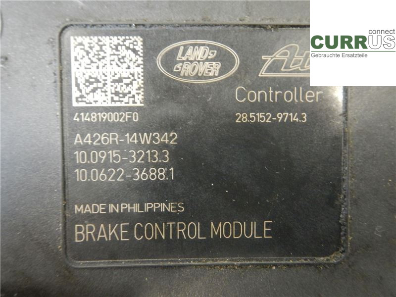 LAND ROVER EVOQUE  L538  11-18 ABS Hydraulic unit EJ32-2C405-AH 2.2 SD4