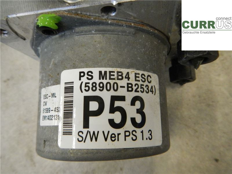 KIA SOUL ABS Hydraulic unit 58920B2534 1.6