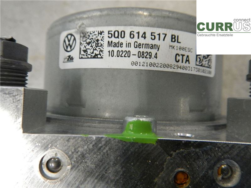 VW PASSAT  15-19 ABS-Hydraulikeinheit 5Q0614517BL cukc
