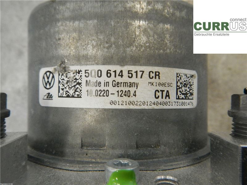 SKODA OCTAVIA  13-20 ABS Hydraulic unit 5Q0614517CR DADA