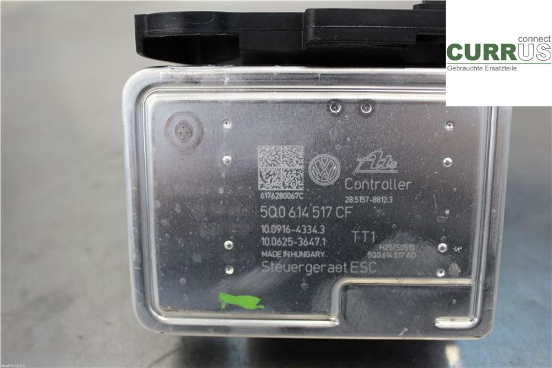 VW GOLF / E-GOLF VII   13-20 ABS Hydraulic unit 5Q0614517CF CJSB