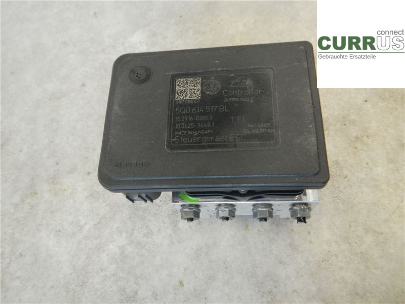 VW GOLF / E-GOLF VII   13-20 ABS hydraulisk enhed 5Q0614517BL CUKB