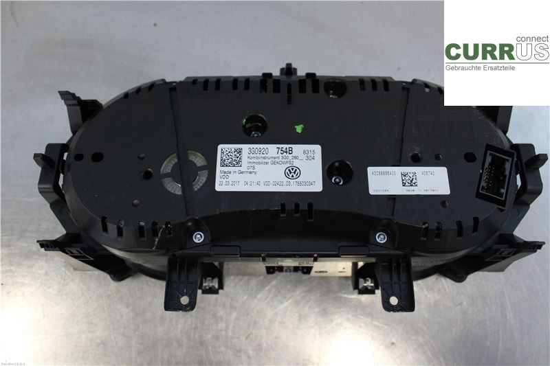 VW PASSAT  15-19 Instrumentenkombination 3G0920754B CUKC