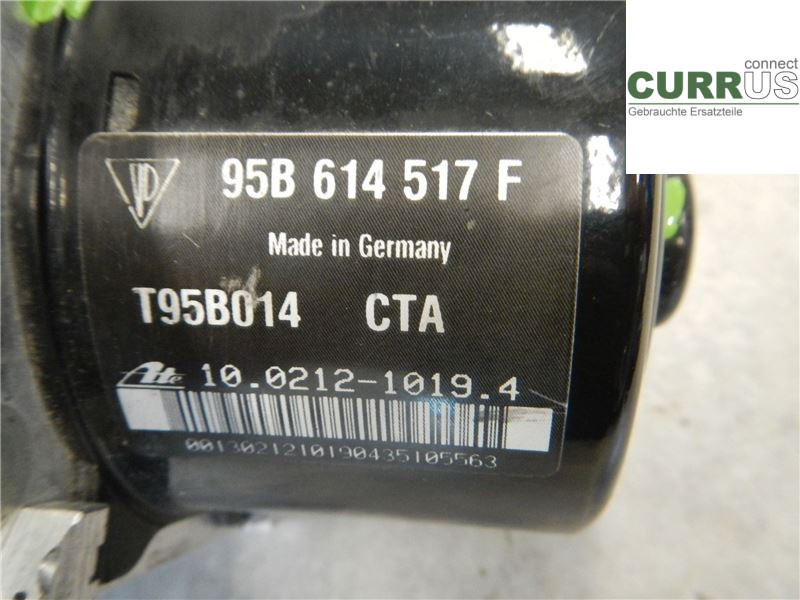 PORSCHE MACAN 14- ABS hydraulisk enhet 95B614517F CTBA