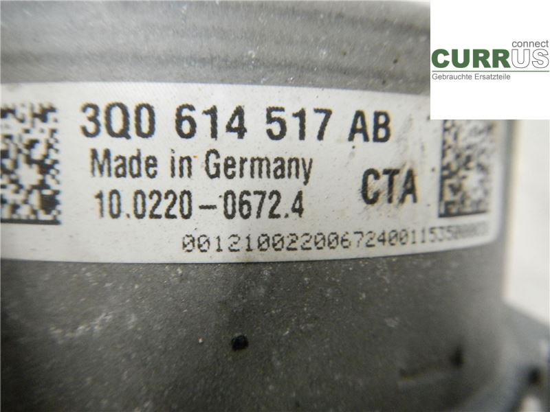 SKODA SUPERB 16- ABS hydraulisk enhet 3Q0614517AB DFCA