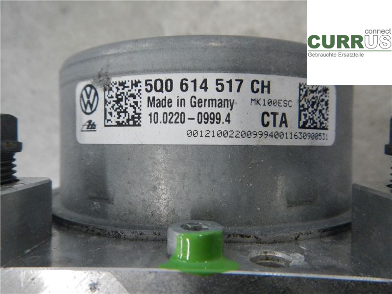 VW PASSAT  15-19 ABS-Hydraulikeinheit 5Q0614517CH DFCA