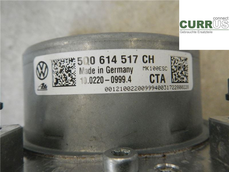 SKODA SUPERB 16- ABS hydraulisk enhet 5Q0614517CH DFGA