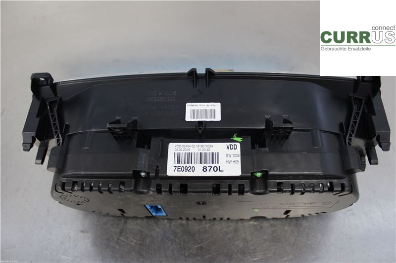 VW TRANSP/CARAVELLE 16- Instrumentenkombination 7E0920870LX 