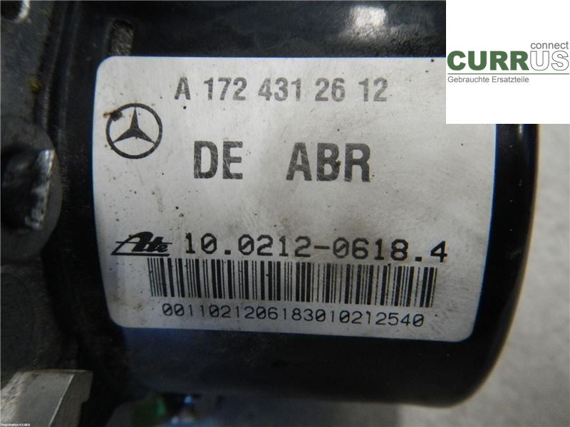 MB C (204)   07-15 Hydrauliczna jednostka ABS A1724312712 M276.957