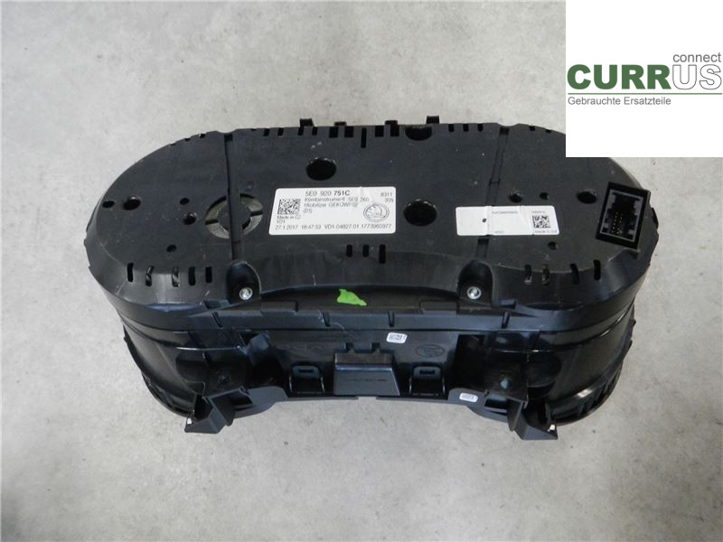 SKODA OCTAVIA  13-20 Instrumentenkombination 5E0920751C DBKA