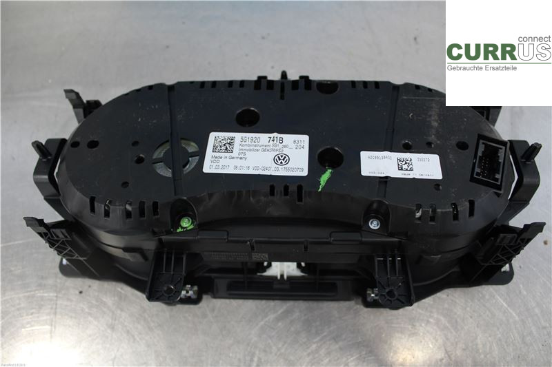 VW GOLF / E-GOLF VII 13-20 Bloc instruments / combiné 5G1920741B DGCA