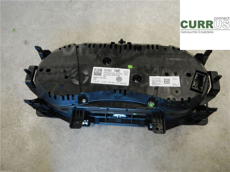 VW GOLF / E-GOLF VII   13-20 Instrument cluster / comb 5G1920740C CHZC