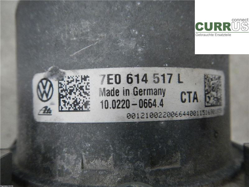 VW CADDY  16-20 ABS Hydraulic unit 7E0614517L CUUD