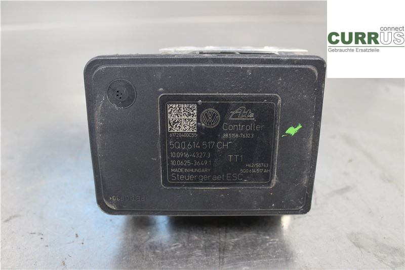 SKODA SUPERB 16- ABS Hydraulic unit 5Q0614517CH DFCA