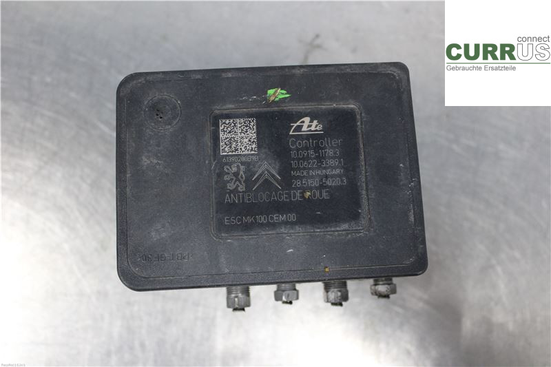 PEUGEOT 208 12-15 ABS Hydraulic unit 1610134480 EB2