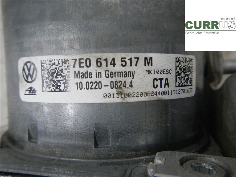 VW TRANSP/CARAVELLE 16- ABS-Hydraulikeinheit 7E0614517M CXHA