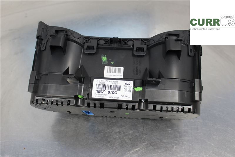 VW SHARAN      11- Instrumentkam 7N0920870QX 2,0 TDI DFMA