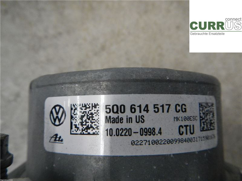 SEAT LEON   13-20 ABS Hydraulic unit 5Q0614517CG 1,0 CHZD