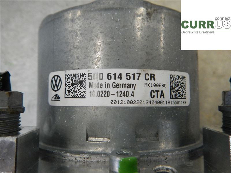 SKODA OCTAVIA  13-20 ABS Hydraulic unit 5Q0614517CR 1.4 CPWA