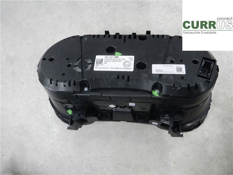 SKODA OCTAVIA  13-20 Instrument cluster / comb 5E0920752E 1.4 CPWA