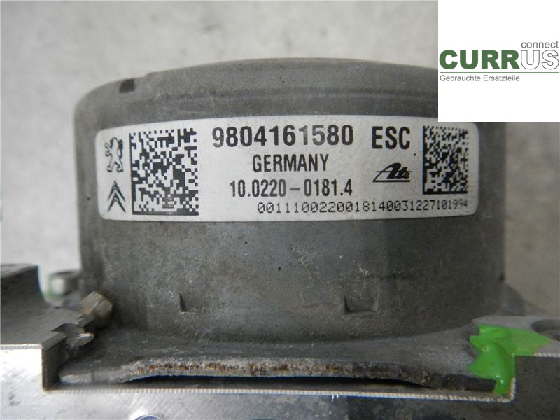 PEUGEOT 208 12-15 ABS Hydraulic unit 1610134480 1.2 EB2