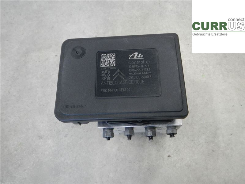 PEUGEOT 208 12-15 ABS Hydraulic unit 1610134480 1.2 EB2